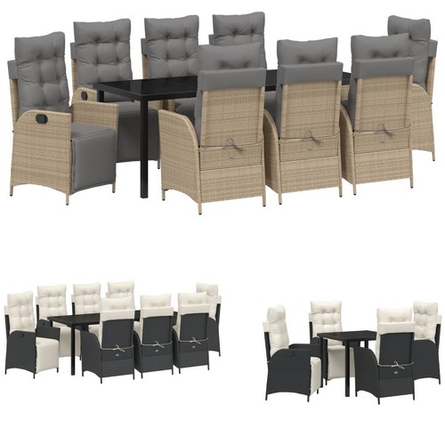 Poly rattan lounge outdoor - poly,