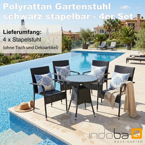 Stuhl gartenstuhl - 4x,