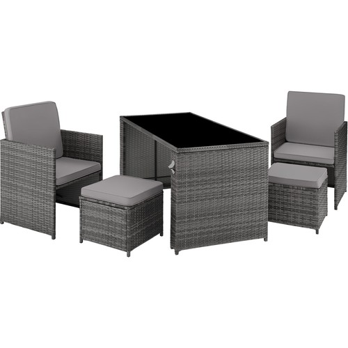 Rattan sitzgruppe palermo - sitzgruppe,