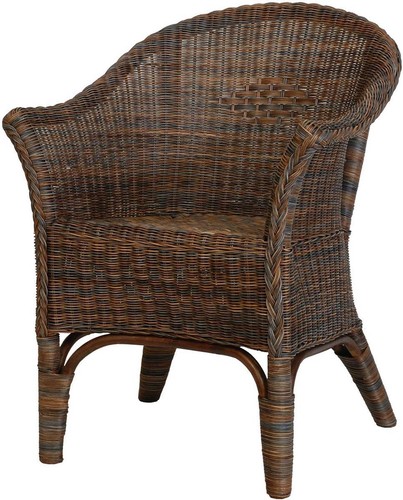 Rattan sessel natur - rattan-sessel,