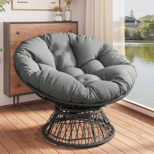 Papasansessel rattan 360 - rattan, 360°