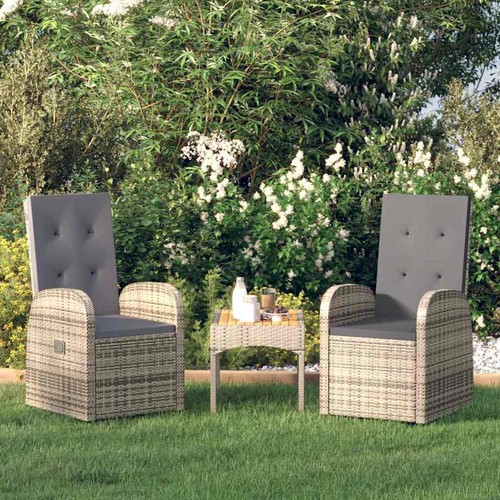 Gartenstuhl poly rattan - poly,