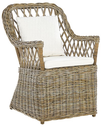 Gartensessel rattan natürlich - gartensessel,