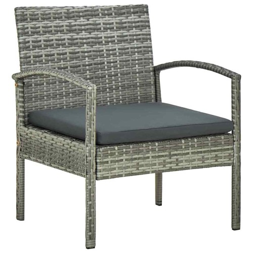 Poly rattan gartensessel - rattan,