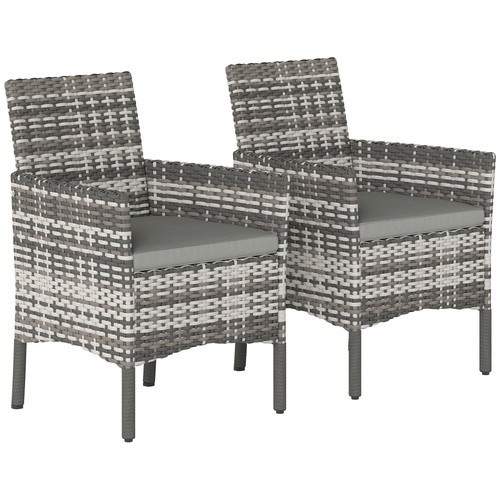 2er set gartenstuhl polyrattan - 2er,