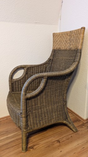 Handgefertigter rattan sessel - handgefertigter,