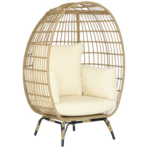 Rattansessel korbform - rattansessel,