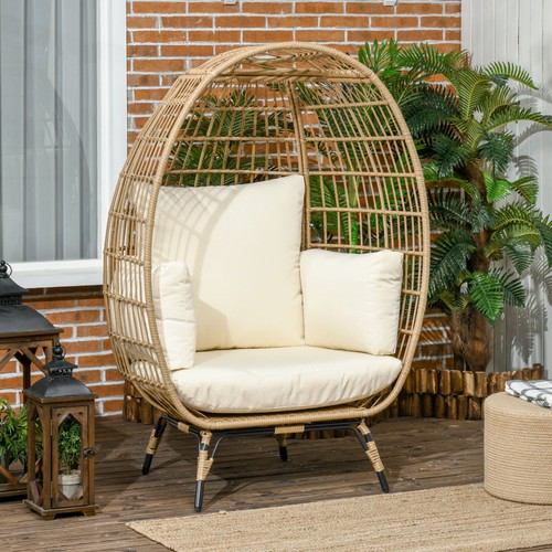 Outsunny rattansessel - outsunny,