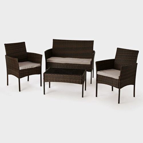 Polyrattan garten lounge - polyrattan, garten-lounge